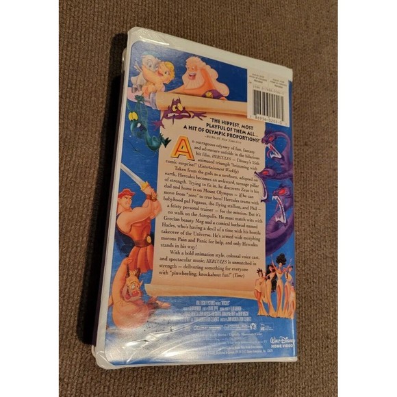 Walt Disney's Hercules 1997 Masterpiece Collection Walt Disney VHS With Inserts - Picture 2 of 6